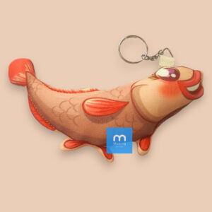 พวงกุญแจผ้าปลาช่อน GI